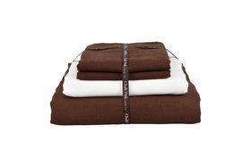 Sable Brown Linen Bedding Bundle