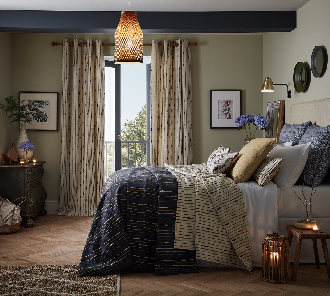 Navajo Indigo  Bedroom