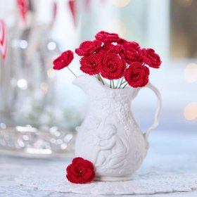 Red Rose Stem or Bunch, Valentine’s Day Gift