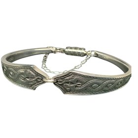 Serpent fork handle bracelet