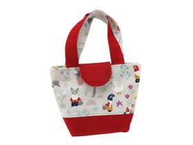 Toy Bag in Red With Egg-Collecting Gnomes From 18 Months