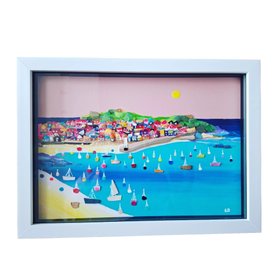 St Ives Cornwall Beach Clean Art