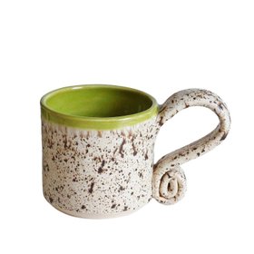 Handmade Stoneware Coffee Cup