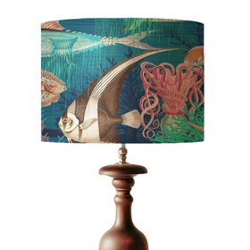 Tropical Fish Lampshade Coastal Decor