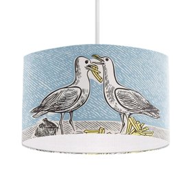 Fun Seaside Seagull Coastal Lampshade