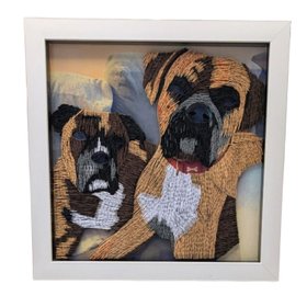 Custom Quilled Animal Photos