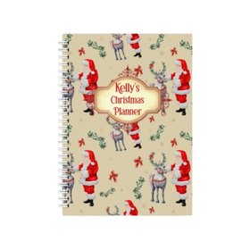 Handmade Christmas Planner Notebook