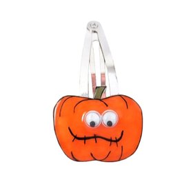 Handmade Halloween Pumpkin Hair Clip