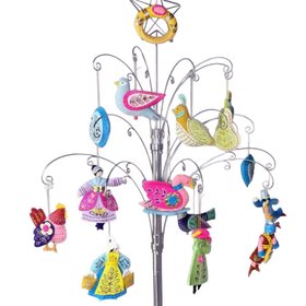 12 Days Of Christmas Hand Made Christmas Decorations