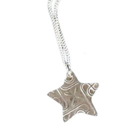 Fine Silver Star Pendant