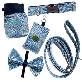 5 Piece Dog Walking Gift Set In William Morris Design