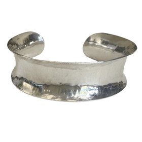 Sterling Silver Anticlastic Cuff Bangle Hand Crafted