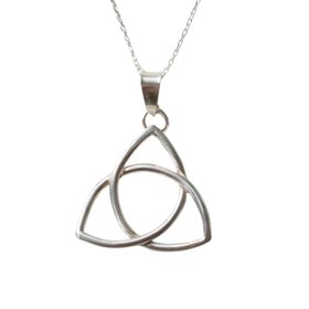 Triquetra Necklace – Eternal Bond Sterling Silver Necklace