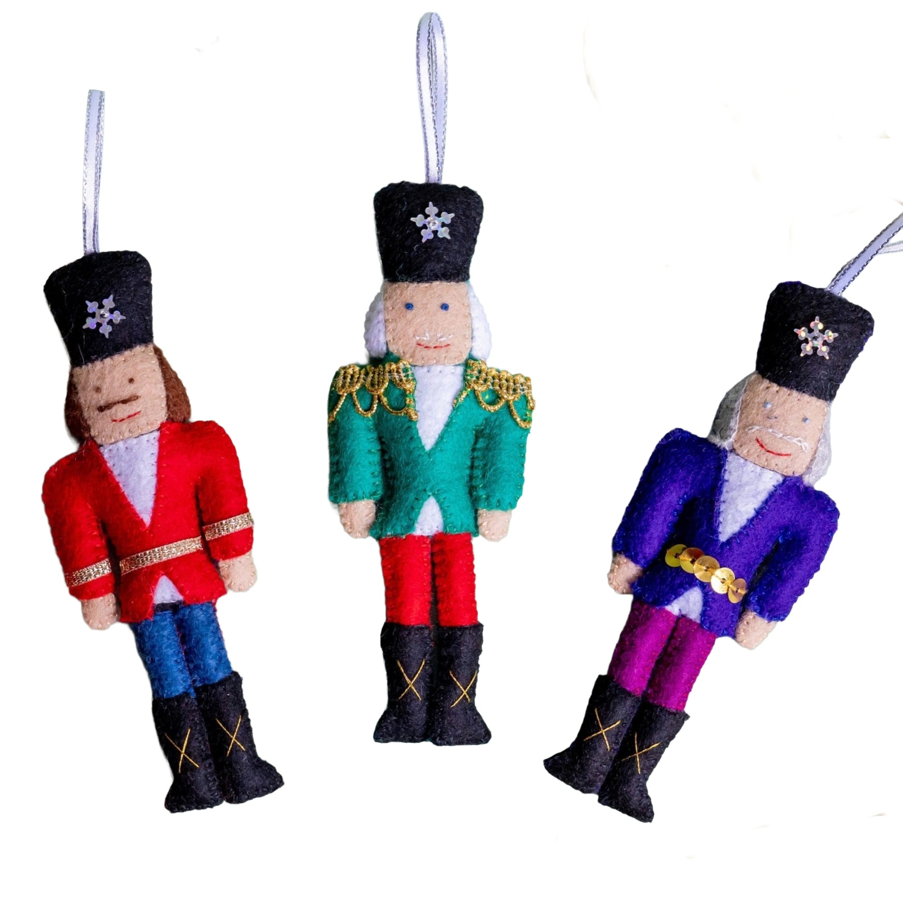 Handmade Personalised Christmas Nutcracker Decoration