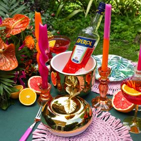 Gold Apple Ice Bucket