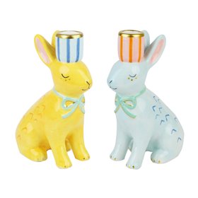 Easter Bunny Candle Holders