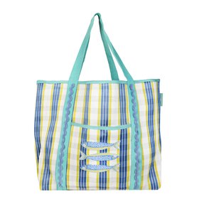 Recycled Plastic Fish Tote Bag
