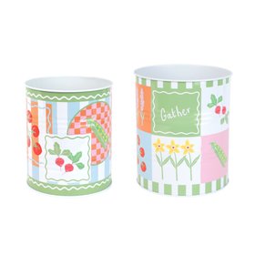 Recyclable Storage Tins - 2 Pack