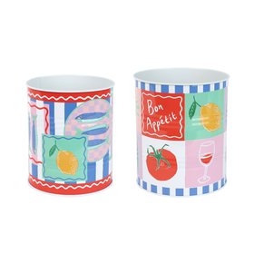Food Icon Storage Tins