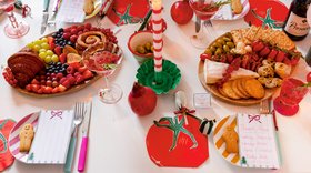 Christmas Brunch Table Decorations