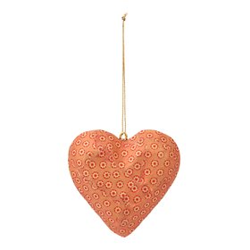 Cotton Heart Decorations