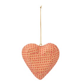 Cotton Heart Decorations