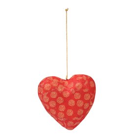 Cotton Heart Decorations