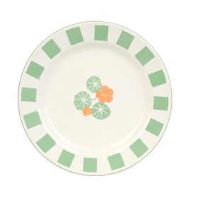 Nasturtium Enamel Plate