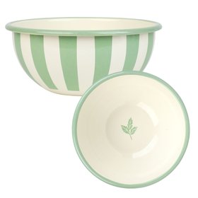 Green Stripe Bowl