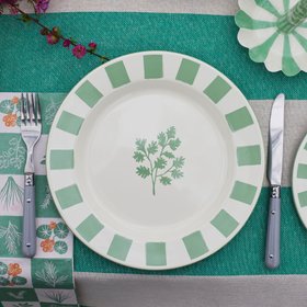Green Parsley Plate