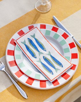 Fish Paper Napkins