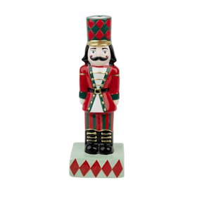 Christmas Nutcracker Candle Holder