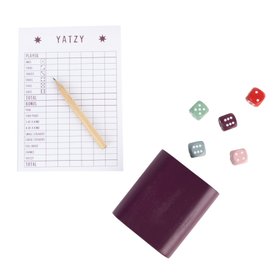 Modern Stylish Yatzy Dice Game