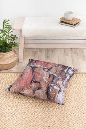 Rock Textures Natural Cushion - 'Earth' - CU004