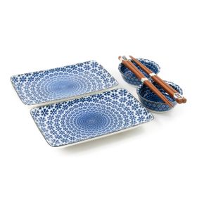 Blue Star Sushi Serving Set Large