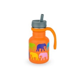 Elephant Box Kids 350ml Water Bottle With Leakproof Sports Cap
