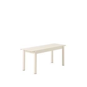 Muuto Linear Steel Bench | Off-White