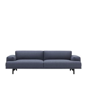 Muuto Compose 3 Seater Sofa | Blue