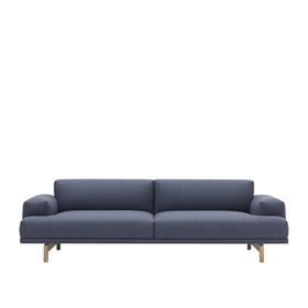 Muuto Compose 3 Seater Sofa | Blue