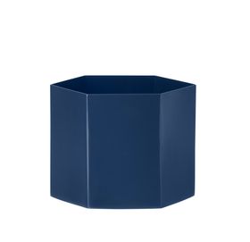 Ferm Living Hexagon Plant Pot | Blue