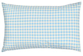 Castle Baby Blue Gingham Pillowcase