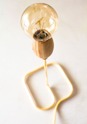 Yellow Wine light Table Lamp