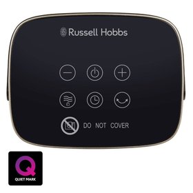 Russell Hobbs RHCH2001G Black & Gold Oscillating Ceramic Heater