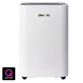 Devola DVH12L White 12L Platinum Compressor Dehumidifier with HEPA Filter