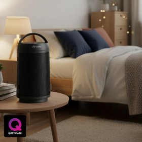 Devola DVSFH15BB Black 1500W Portable Ceramic Fan Heater