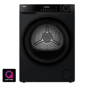 Haier X Series 5 HD90-D357BU1 Black Steel Heat Pump Tumble Dryer
