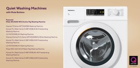 Quiet Mark Washing Machines