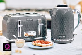 Breville VKT227 Curve Grey Chrome Kettle