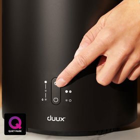 Duux Threesixty DXCH30UK Black Smart Fan Heater