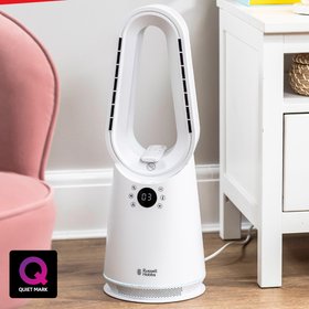 Russell Hobbs RHCBLDL3IN1 White Compact Bladeless Cool and Heater Fan